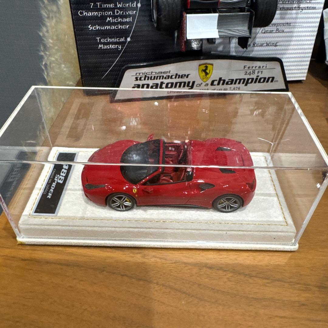 MRコレクション 488GTB フェラーリ　メッキ MRコレクション MR collection 1/18 Ferrari 296 GTS Assetto fiorano