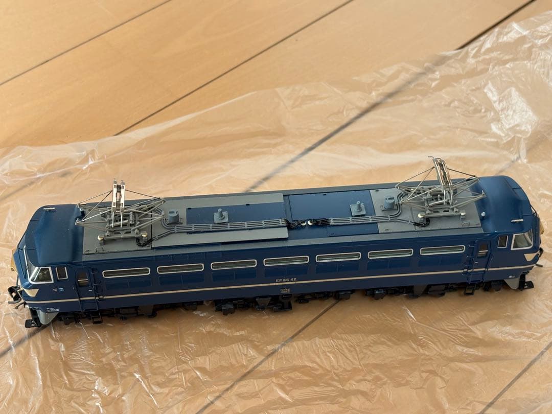 TOMIX HO-116 国鉄 EF66【ひさし付】手すり等真鍮に交換 - メルカリ