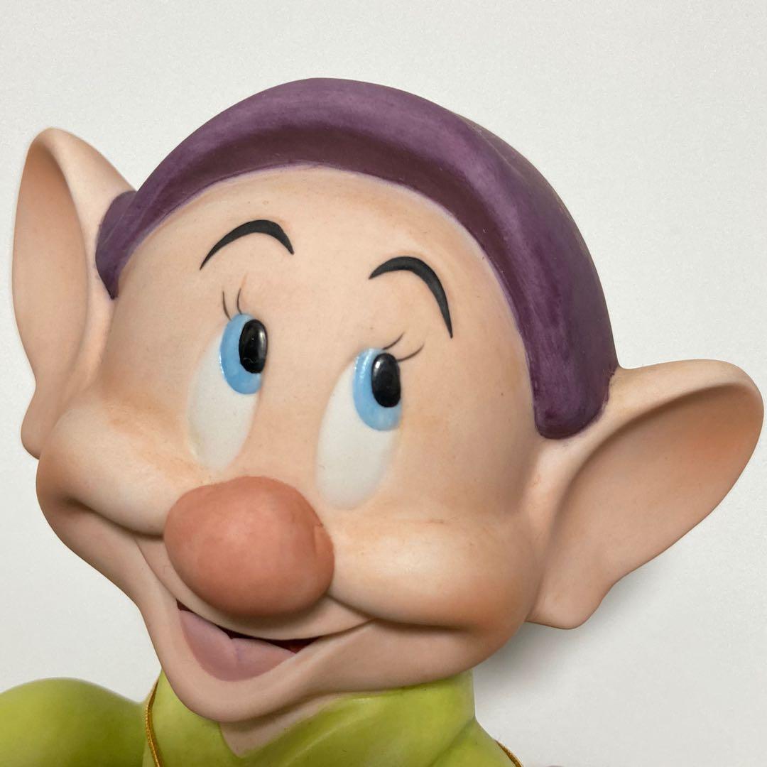 加藤工芸 白雪姫 7人の小人 おとぼけ 陶器 新品 ドーピー ディズニー