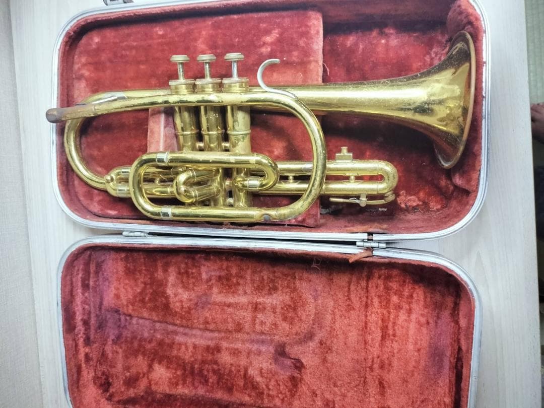 ヴィンテージ 1960年代 オールズ アンバサダー　トランペット　ケースあり　訳 ヴィンテージ 1960年代 オールズ アンバサダー トランペット ケース
