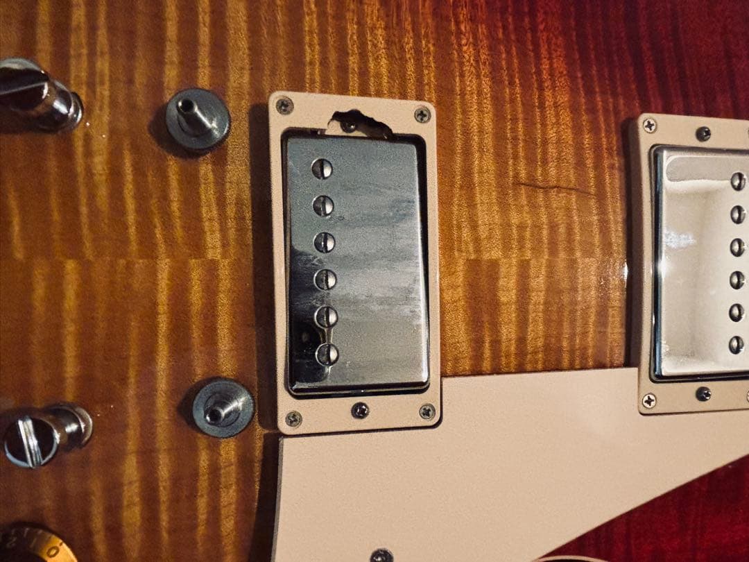 Gibson レスポールスタンダード(ネック折れ・ジャンク品) - メルカリ