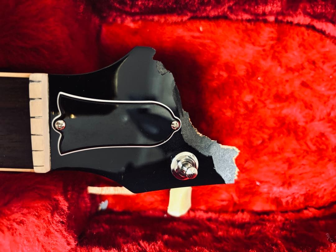 Gibson レスポールスタンダード(ネック折れ・ジャンク品) - メルカリ