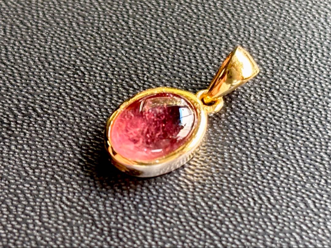 訳あり特価　究極品質　運命のソウルメイトを引き寄せる愛の宝石　ルベライトのPT