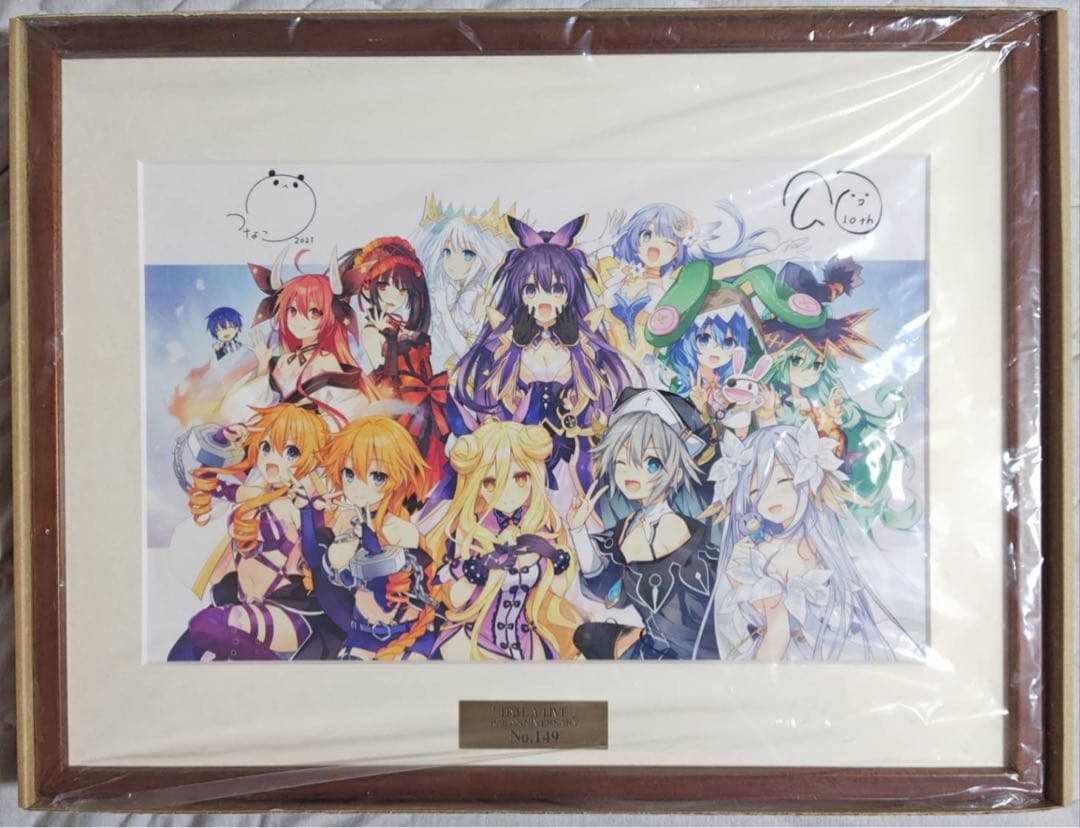 デート・ア・ライブ 10th anniversary サイン入り ミストグラフ デート・ア・ライブ』刊行10周年を記念したメモリアルグッズが多数展開