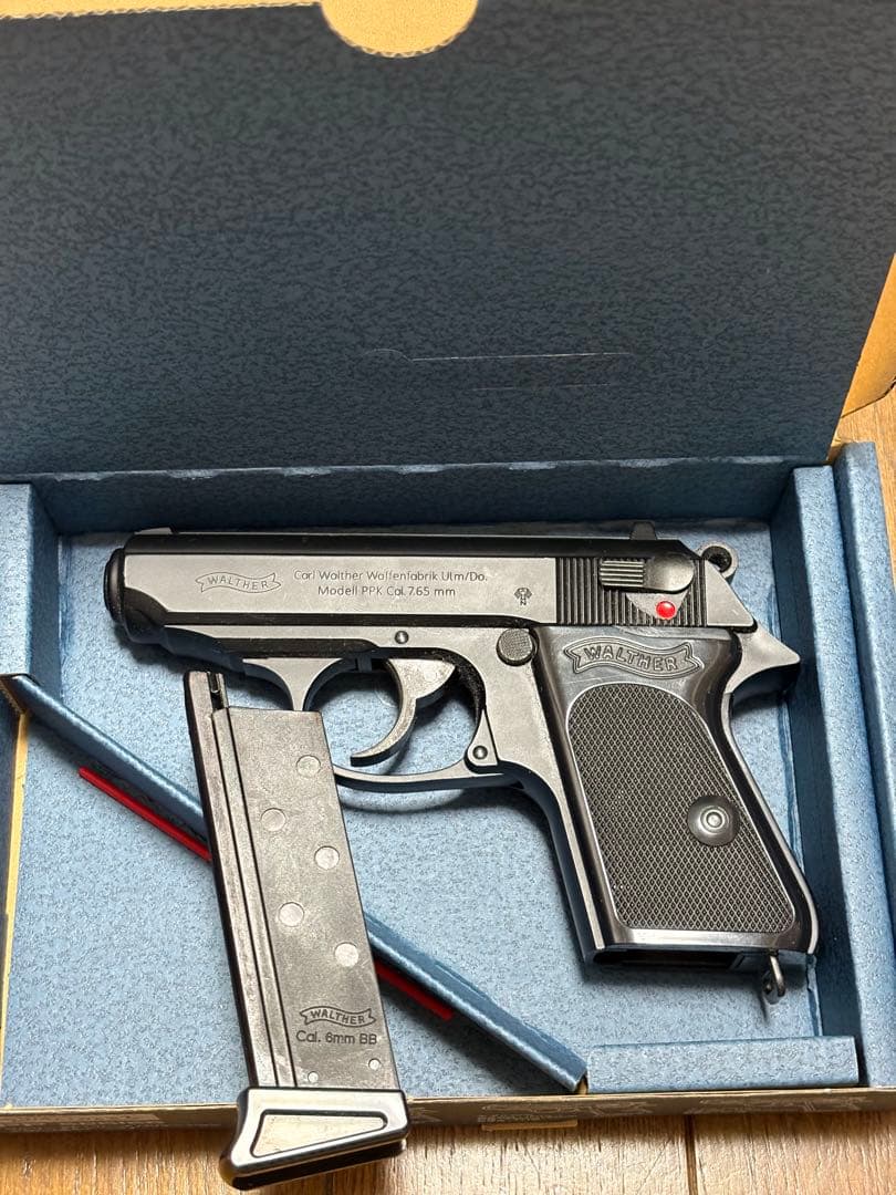 ワルサー PPK ガスガン ブラック マルゼン】ワルサー PPK ガスブローバック ブラック（4次ロット/2025年