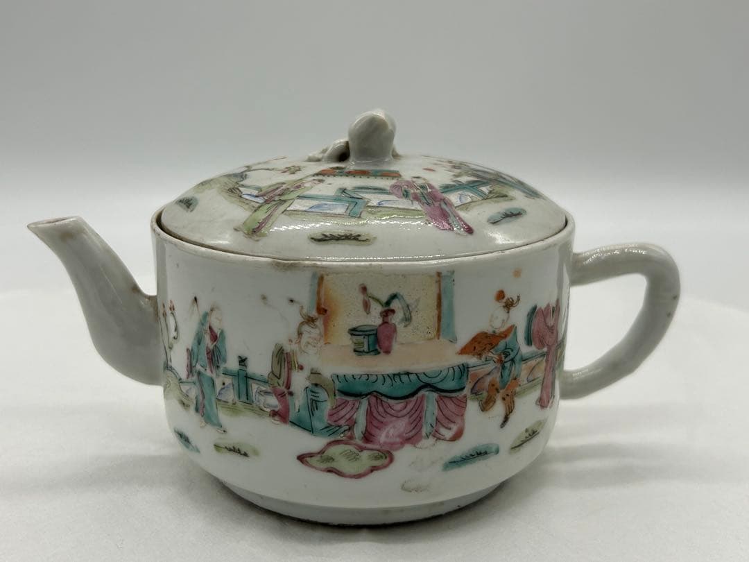 中国　清時代　粉彩人物紋急須　同治年製　送料込み1213 2026年最新】同治年製の人気アイテム - メルカリ