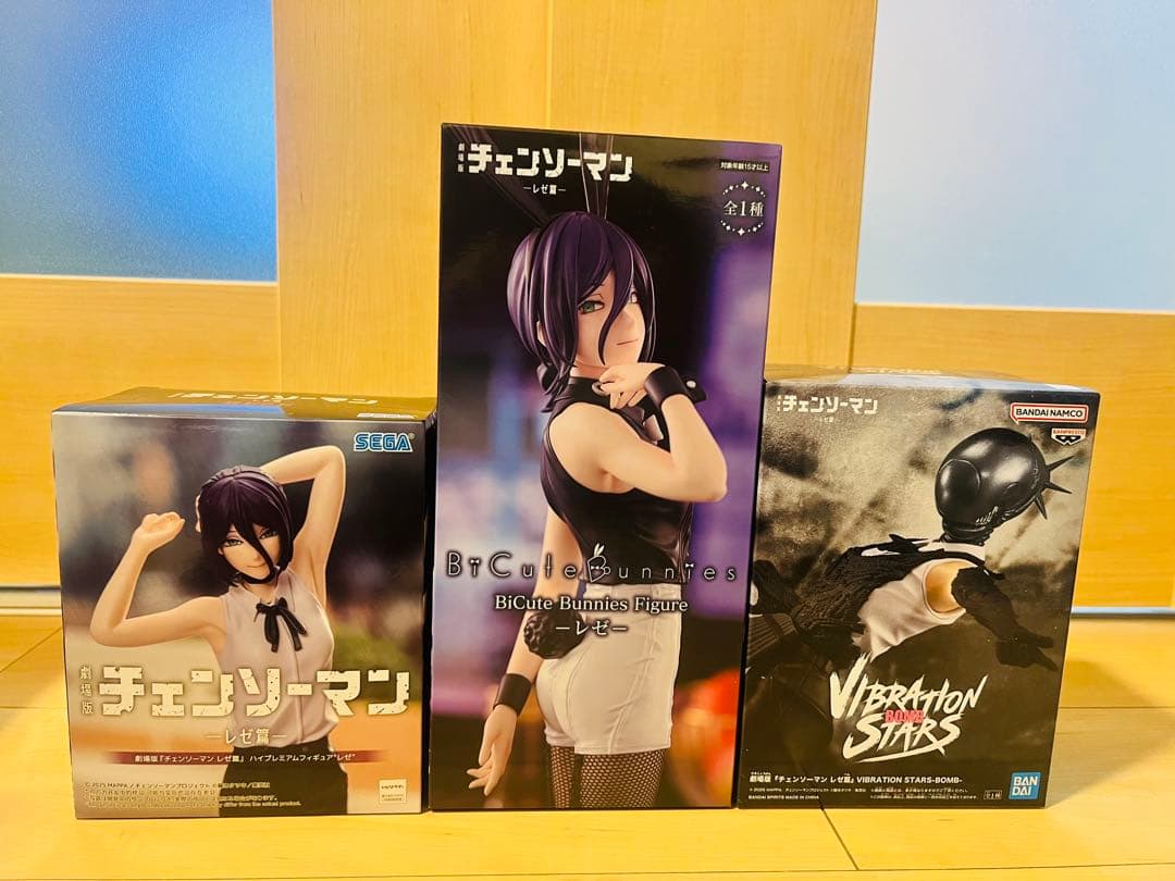 チェンソーマン レゼ篇 3点セット 劇場版 『チェンソーマン レゼ篇』 カプセルフィギュアコレクション