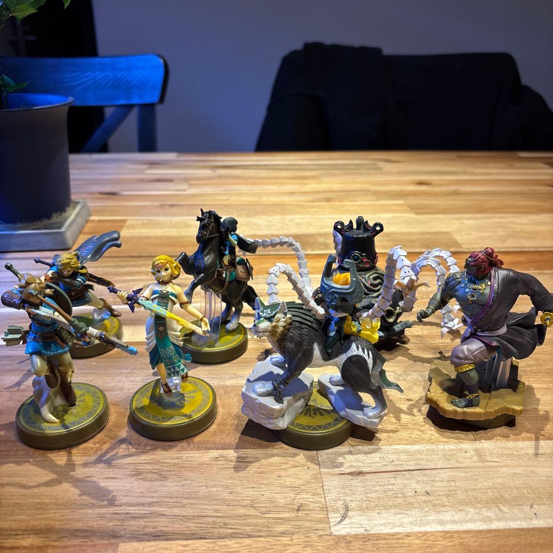 ゼルダの伝説 フィギュアセット　amiibo 7体 NINTENDO|【未開封】amiibo 四人の英傑セット|【ハードオフ公式通販
