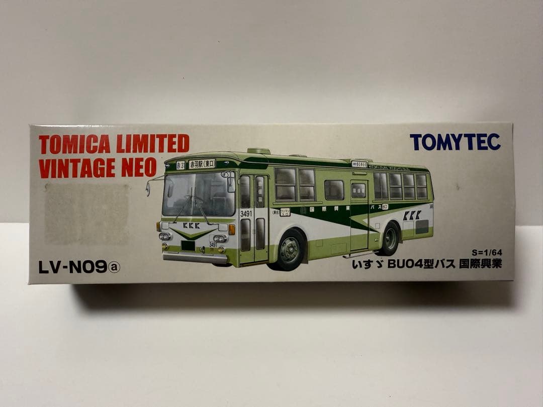 トミカリミテッドヴィンテージ　LV-N09a いすゞBU04型バス（国際興業） Amazon | トミカリミテッドヴィンテージ LV-N09a いすゞBU04型バス