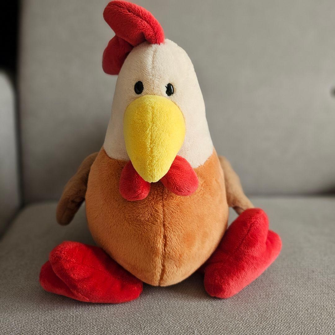 nici ニワトリ nici（ニキ）の「ビーンバッグ オンドリ 10cm（おもちゃ）」 - WEAR