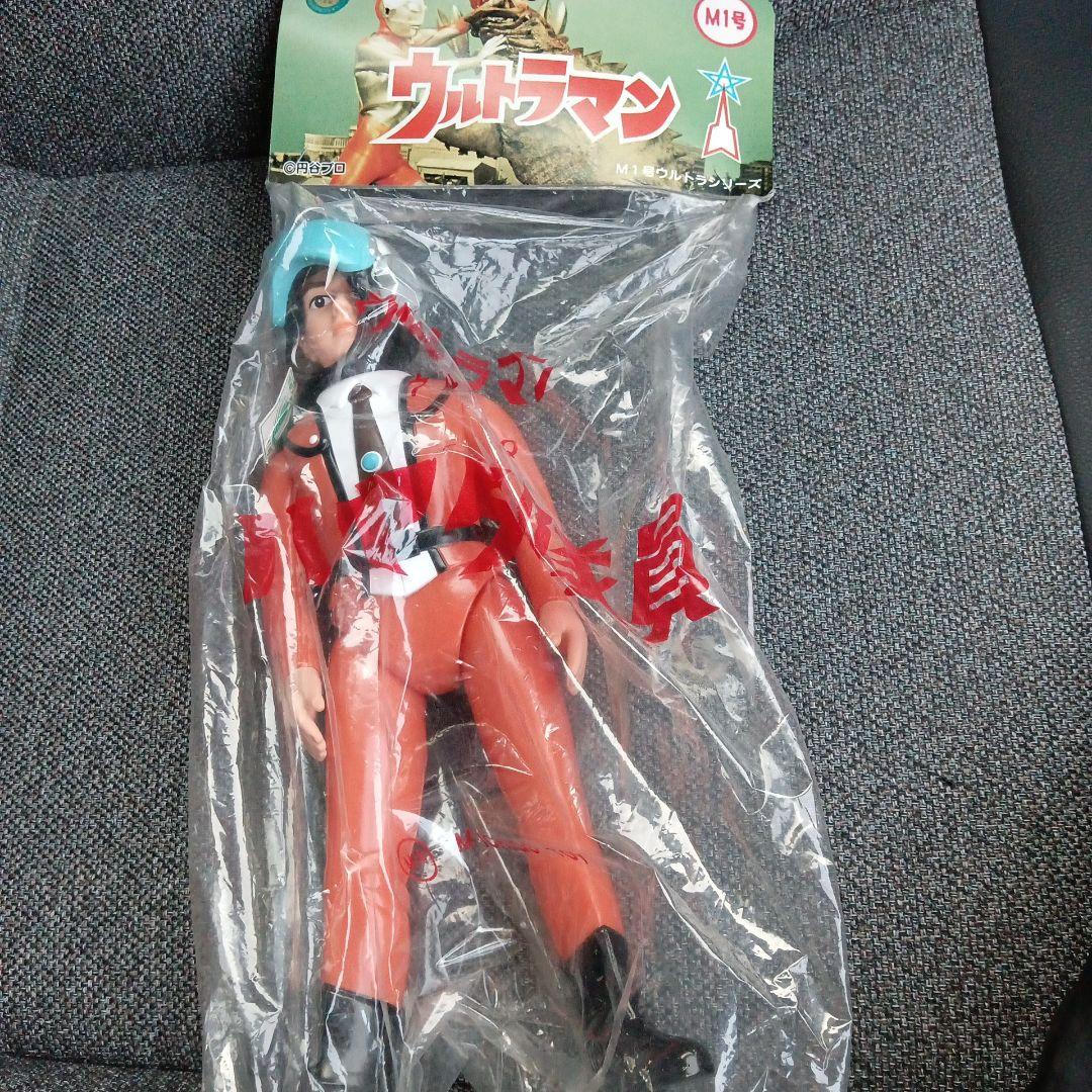 M1号ウルトラシリーズ ウルトラマン ハヤタ隊員 ソフビ フィギュア
