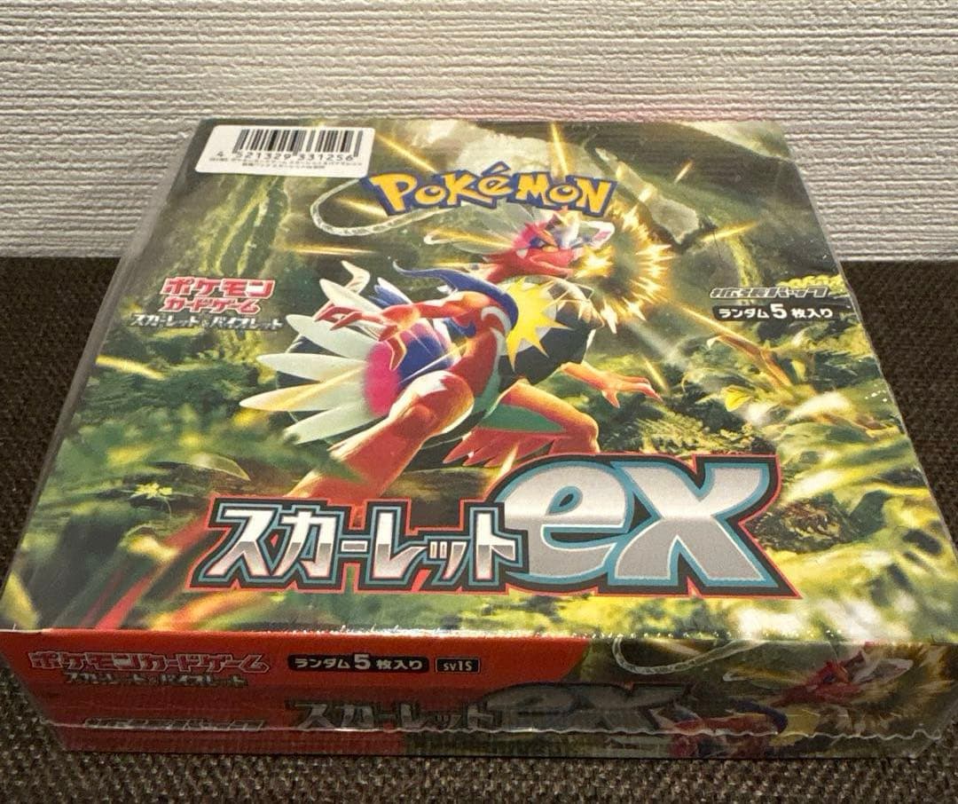ポケモンカード スカーレットex 1 BOX 【シュリンク付き未開封品
