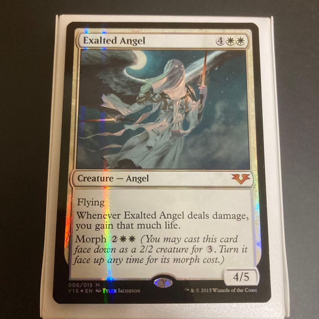 mtg 賛美されし天使/Exalted Angel foil - メルカリ
