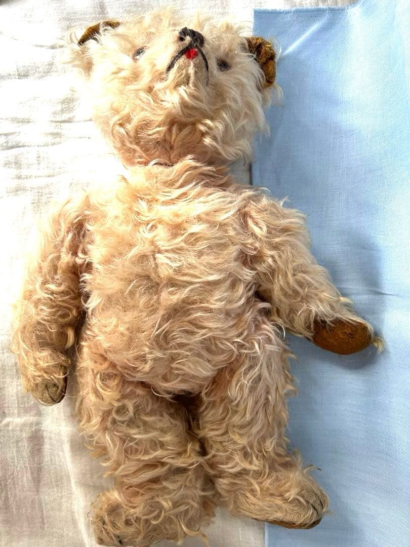 フレンチ ヴィンテージ アンティークベアー モヘア フランス - メルカリ