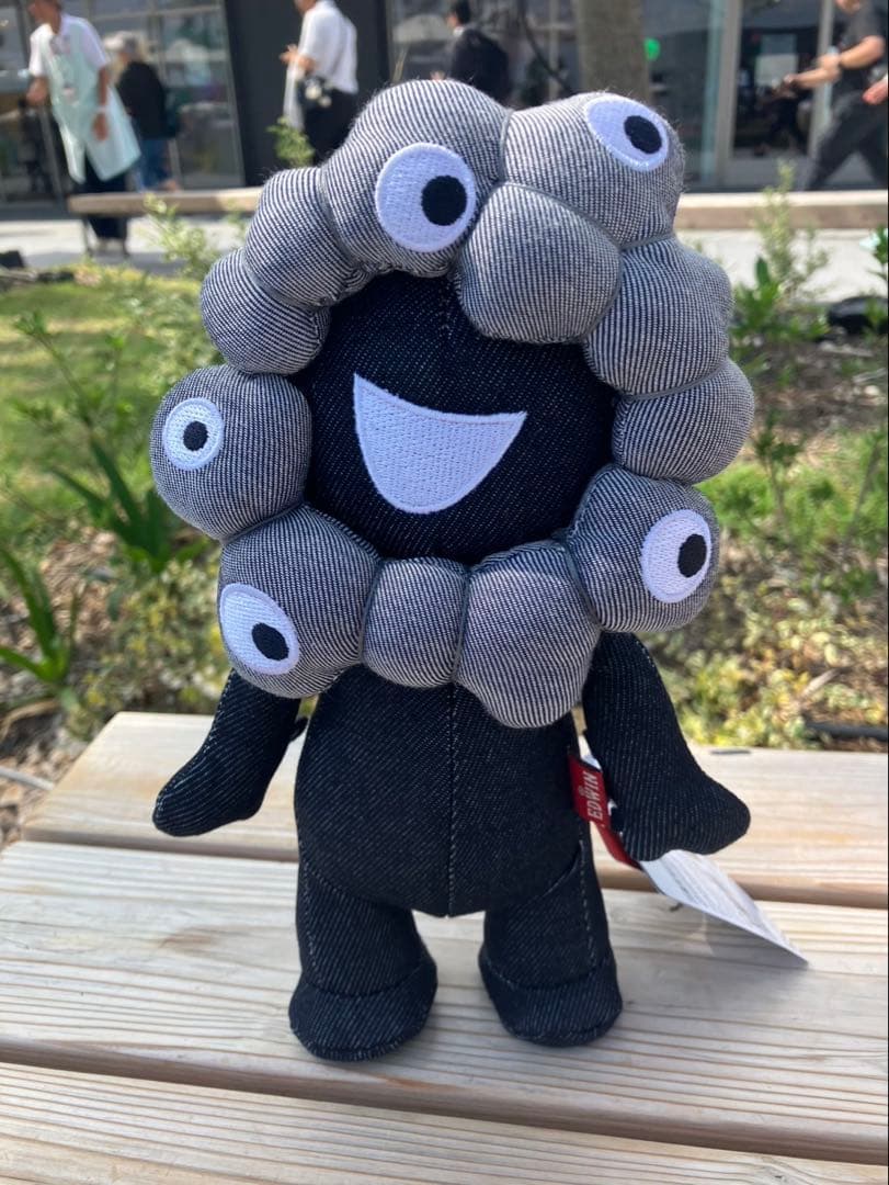 EXPO2025 関西万博 EDWIN 黒いミャクミャク/ デニムミャクミャク