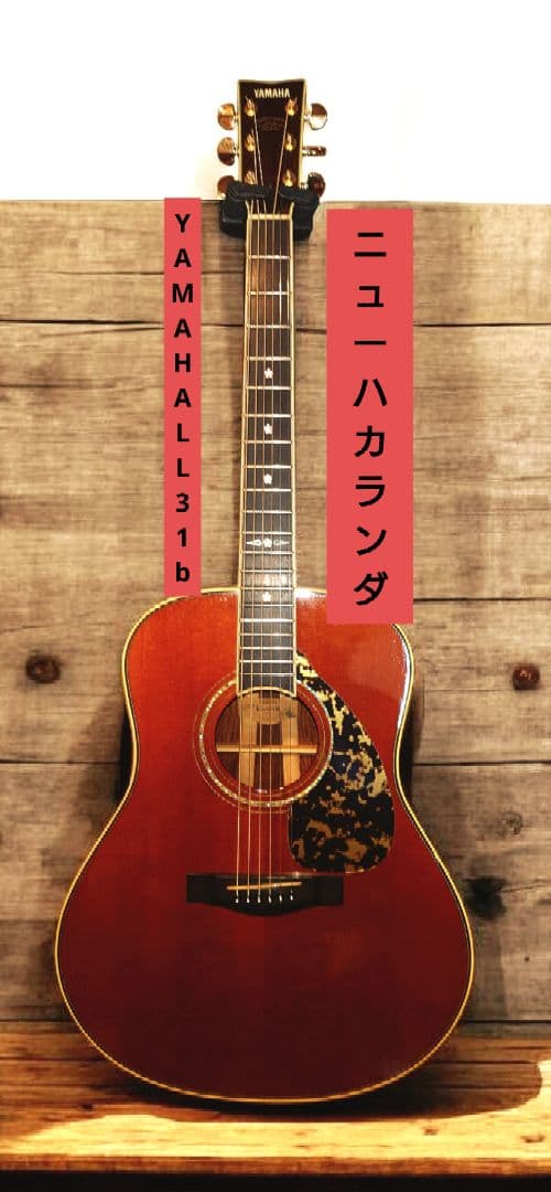 【超美品】YAMAHA LL-31b 成瀬氏 ビンテージ ギターニューハカランダ YAMAHA L-31AE (Jacaranda)|ドルフィンギターズ