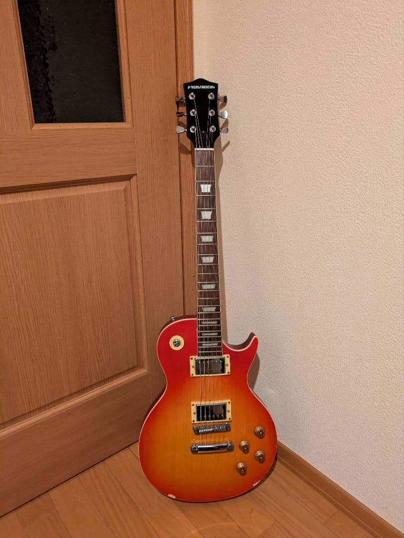 Playtech レスポールタイプ PLAYTECH ( プレイテック ) LP400 Flame Top Lemon Burst レスポール