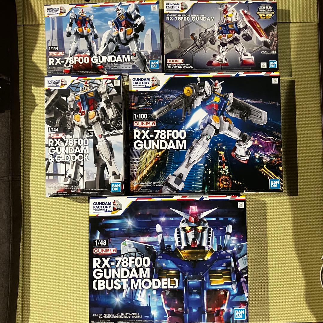 【未開封】GUNDAM FACTORY YOKOHAMA限定ガンプラ　6箱セット 開場迫る「GUNDAM FACTORY YOKOHAMA」限定アイテムを連続レビュー