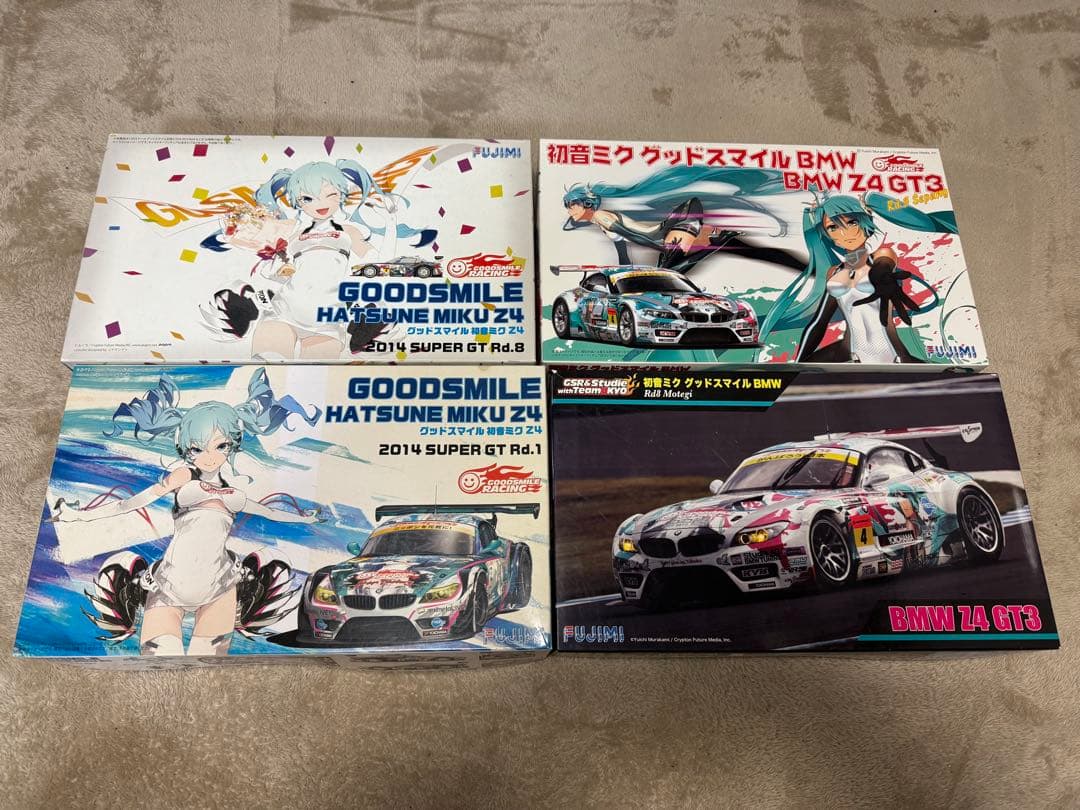 フジミ 1/24 グッドスマイル 初音ミク Z4 SUPER GT 4種セット 81JzcSSjP4L._AC_UF350,
