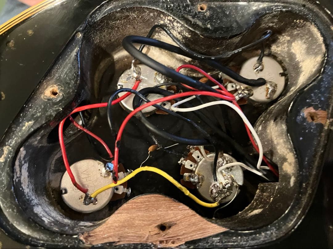 マツモク製 レスポール カスタム 黒 fantom 付属品付！ - メルカリ