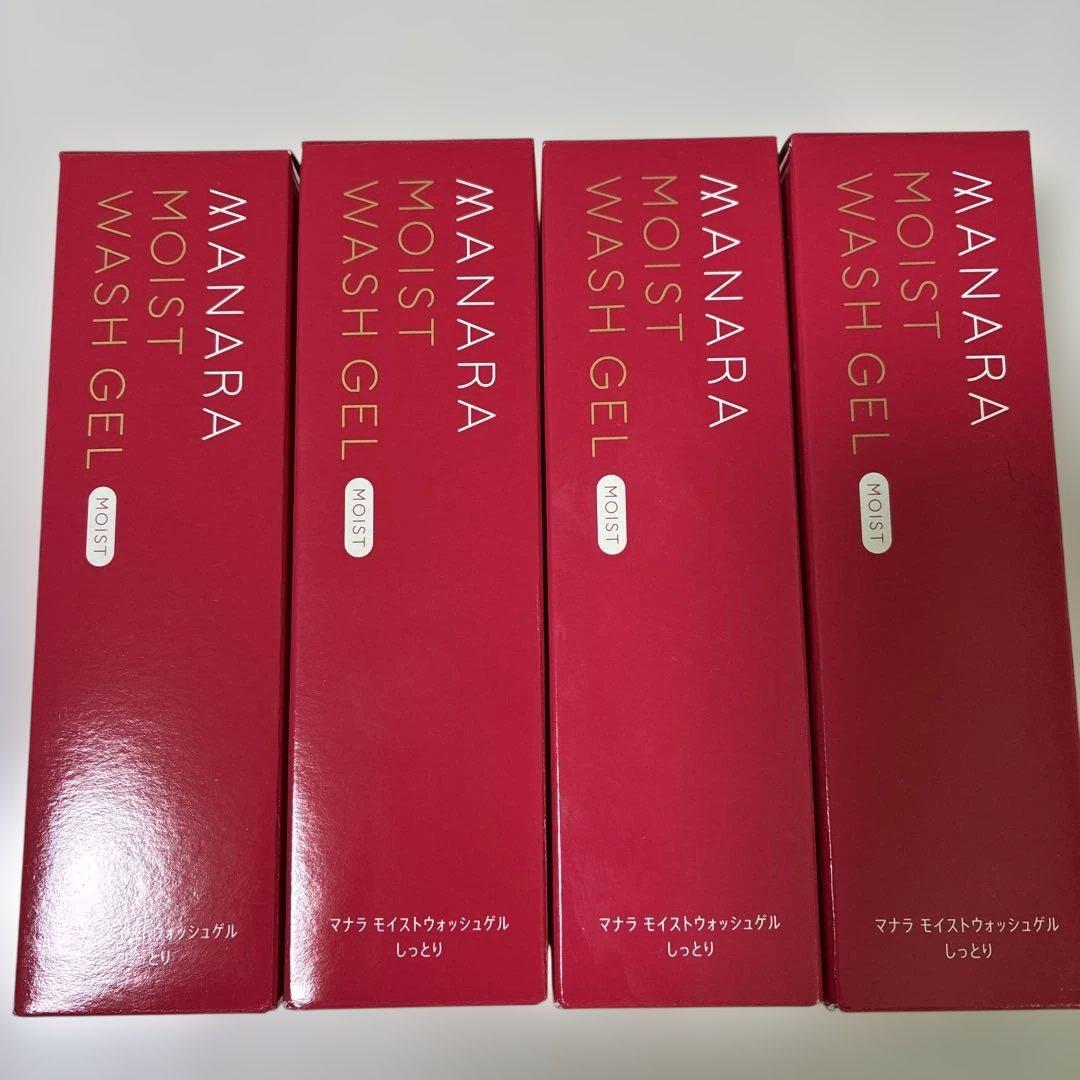 【新品未開封】　マナラ　モイストウォッシュゲル　美容液洗顔料　120ml 4本 mg01002_m_10off.jpg