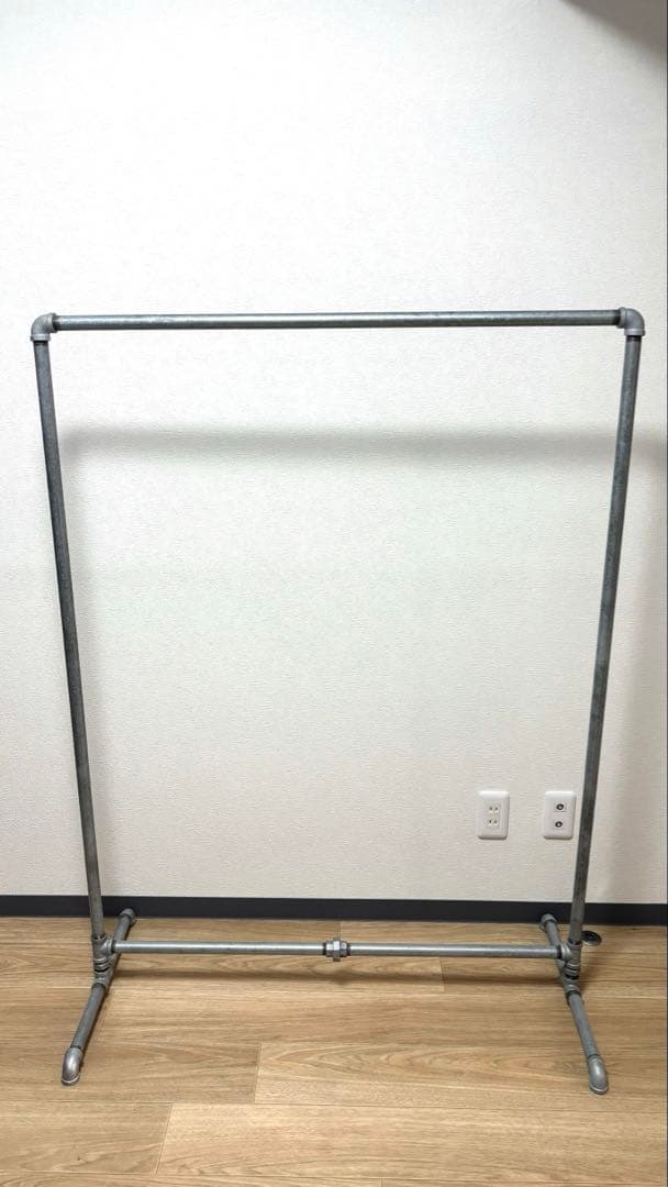 2月13日まで限定値下げ！【ハンガーラック】ガス管 インダストリアル 楽天市場】ガス管ハンガーラック キャスター付き 水道管 幅93センチ 耐