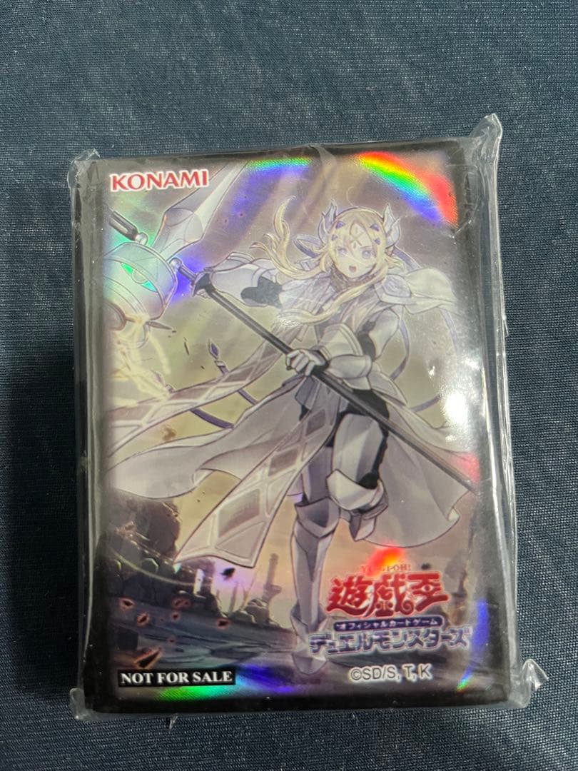 新品未使用　遊戯王 教導の聖女 エクレシア スリーブ スリーブ『白の聖女エクレシア(YCSJ2025NAGOYA)』100枚入り