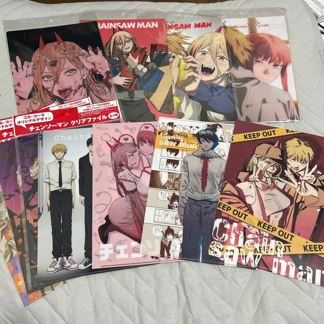 チェンソーマン クリアファイル 11枚セット パワー デンジ 早川アキ マキマ 41eV-1XUOYL._AC_UF350,