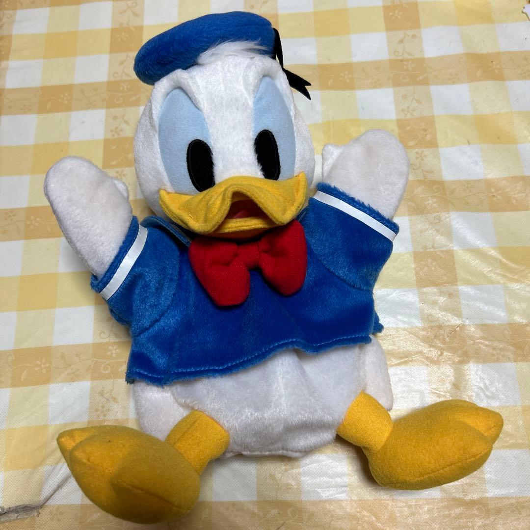 ドナルドダック パペットぬいぐるみ - メルカリ