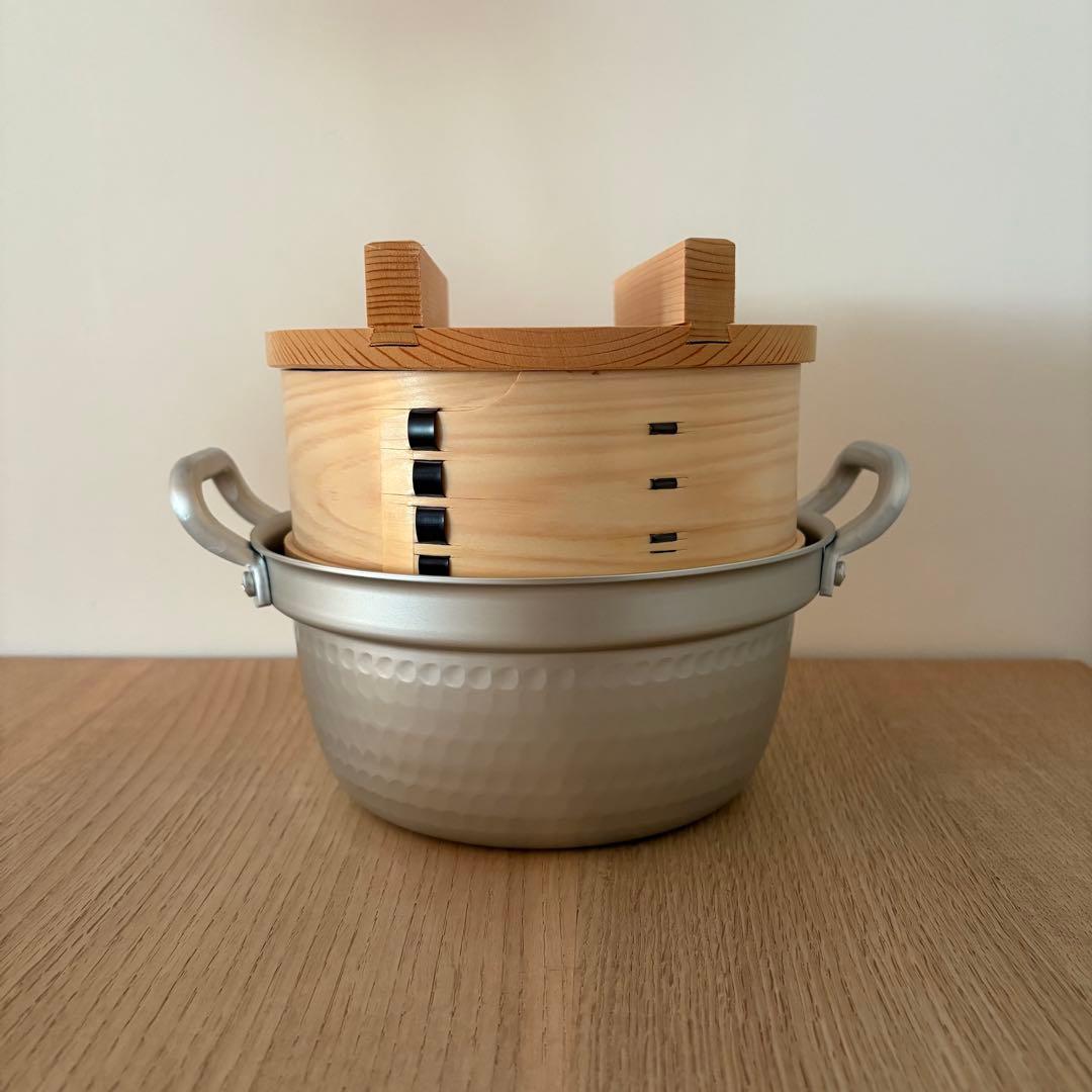 山一　鍋付和せいろ1段 18cm 日本製 鍋付和せいろ1段 18cm / 山一 | TOKILABOトキラボ