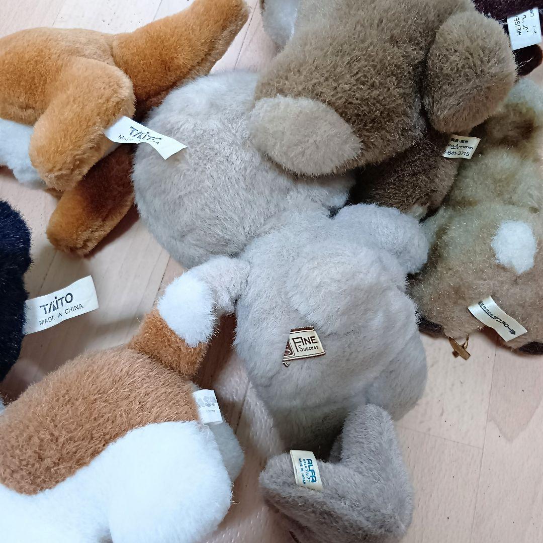 昭和レトロ ぬいぐるみ 吉徳 サンアロー アルファ タイトー MSP まとめ