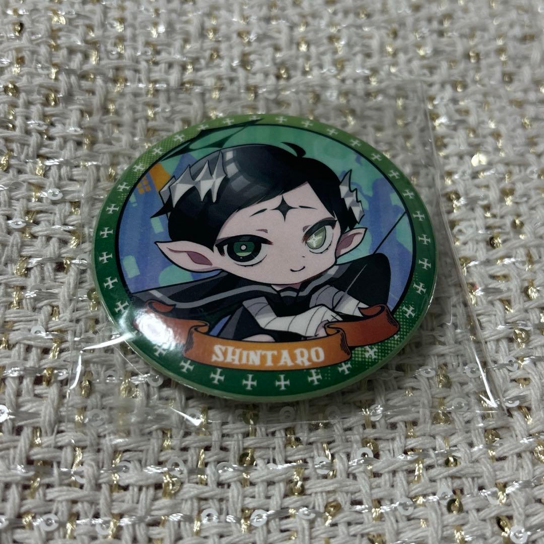 高田村 交易所 缶バッジ しんたろー - メルカリ