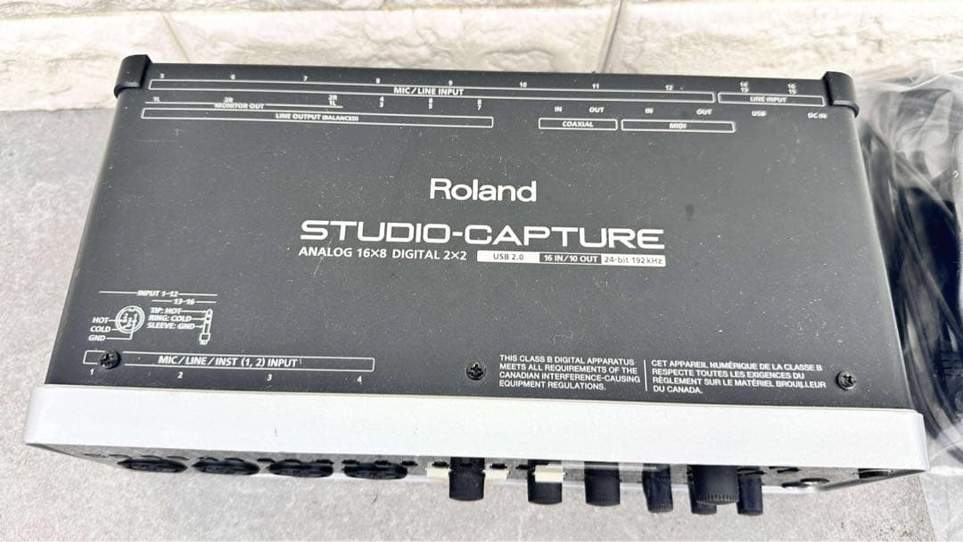 Roland Corporation ua-1610 スタジオキャプチャー Roland Studio-Capture UA-1610 USB Audio Interface | Sweetwater