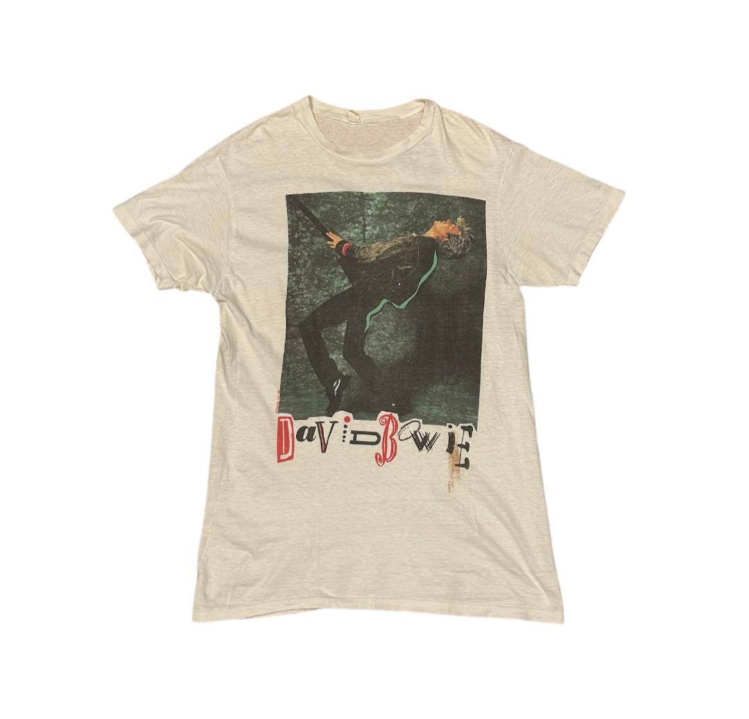 ミュージシャン DAVID BOWIE Glass Spider Tour Tee 1987s vintage 1987's DAVID BOWIE music tee “the glass spider tour