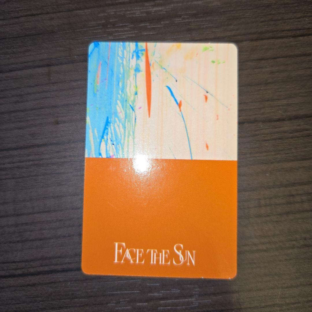 FACE THE SUN CARAT盤封入トレカ ディエイト ミンハオ - メルカリ