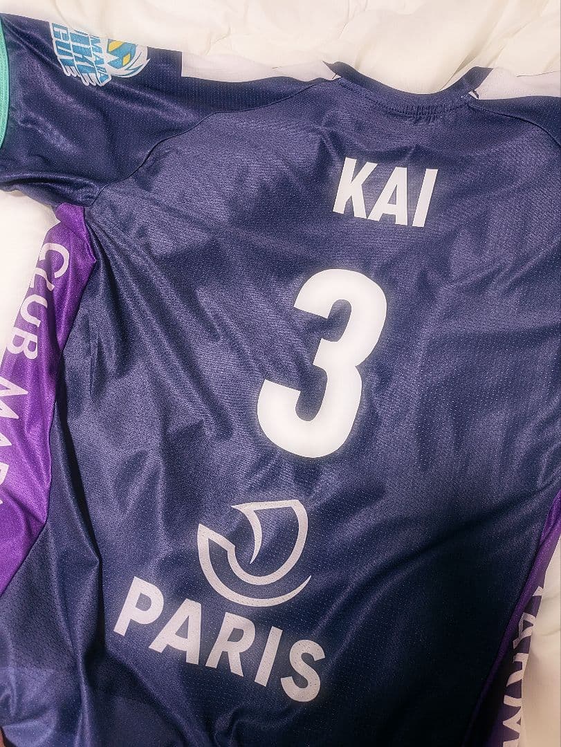 ぽ*吉様 【レア】甲斐優斗 ユニフォーム ParisVolley 大阪ブルテオン 今日もコートイン✨ #大阪ブルテオン #甲斐優斗 選手