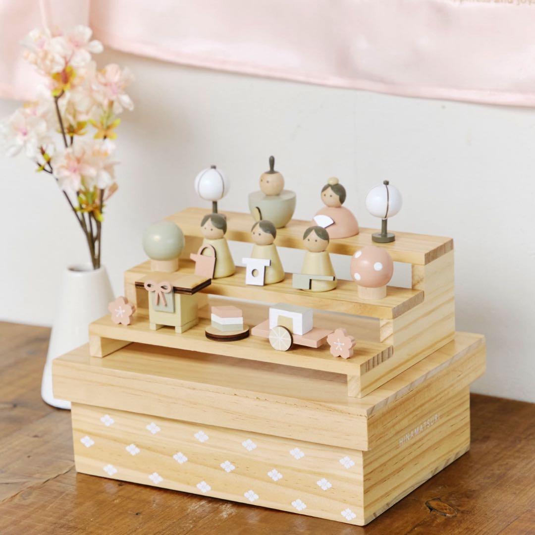 サリュ ＊ ひなまつり 完売品【収納できる雛人形セット サリュ ＊ ひなまつり 完売品【収納できる雛人形セット】 - メルカリ