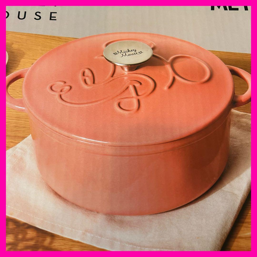 未開封】MEYER ディズニー ミッキーマウス 両手鍋 20cm ピンク - メルカリ