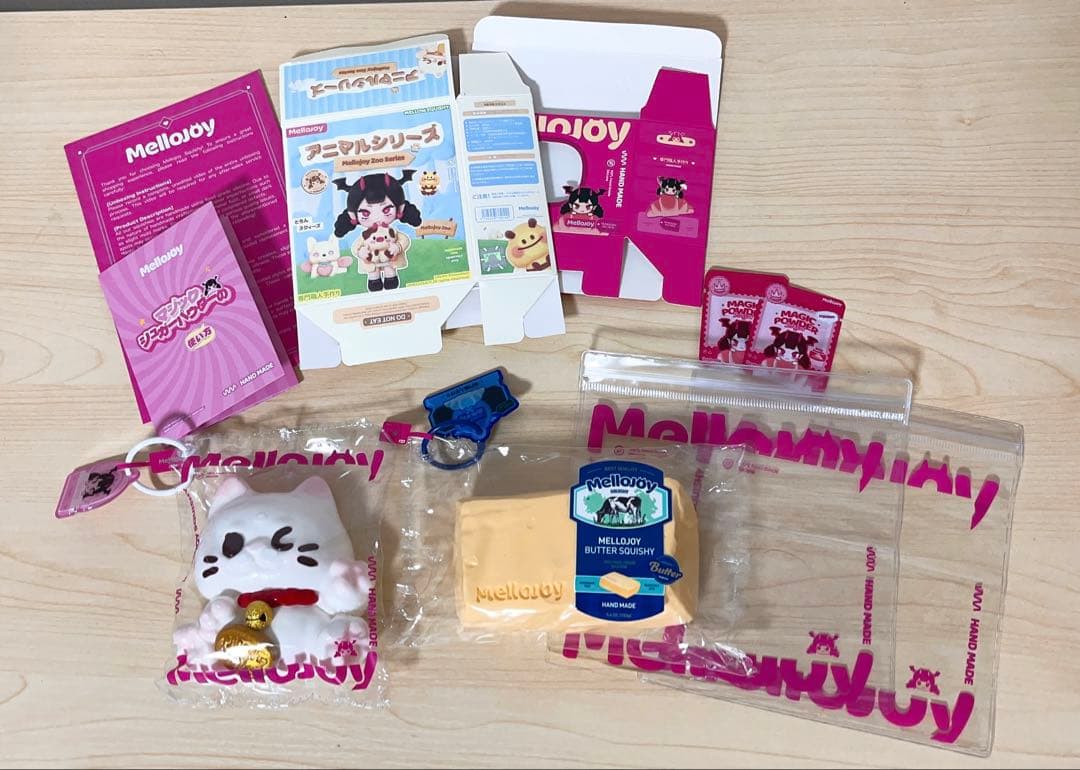 mellojoy メロジョイ　招き猫　バター 即購入◎即日発送可)mellojoyメロジョイ 猫爪 パウダー付き - メルカリ