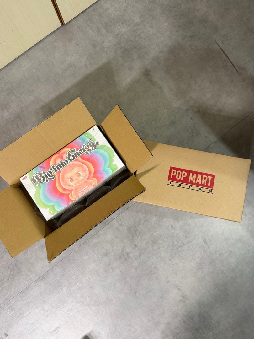 【正規品】Labubu Big into Energy 未開封　2アソート POP MART（ポップマート） 【正規品保証・即発送】 THE MONSTERS Big