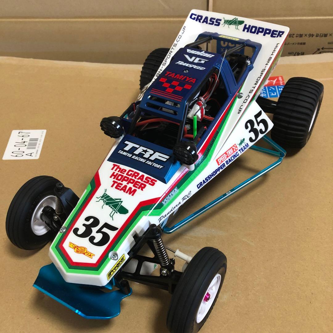 タミヤ RC グラスホッパー(復刻版) メカ付フルセット LED 完成品 未
