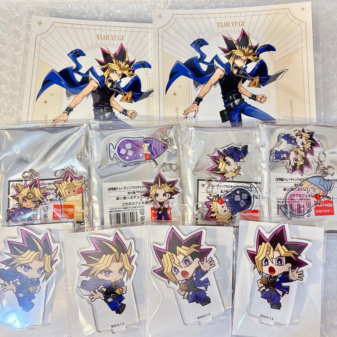 遊戯王 コラボカフェ本舗BLANC 強敵編 闇遊戯　アテム　まとめ売り 遊☆戯☆王 × コラボカフェ本舗BLANC 1月23日より【強敵編】開催!