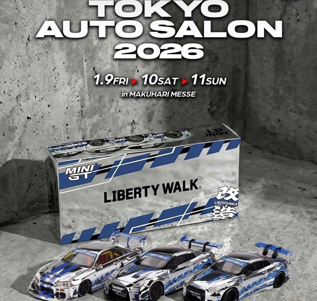 MINI GT リバティウォーク 東京オートサロン2026 限定 3台 - メルカリ