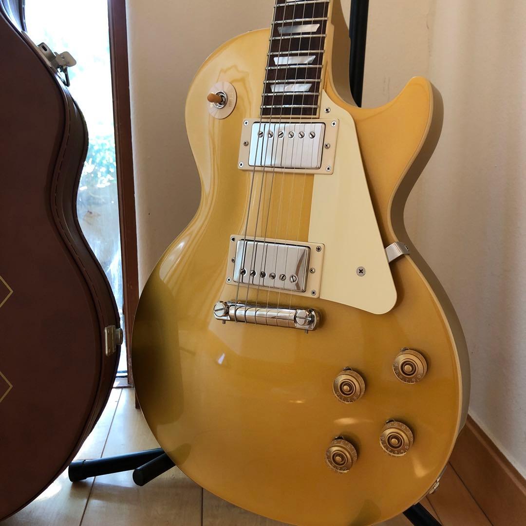 ギター Epiphone Tak Matsumoto 1955 Les Paul Epiphone Tak Matsumoto 1955 Les Paul Standard (Antique Gold