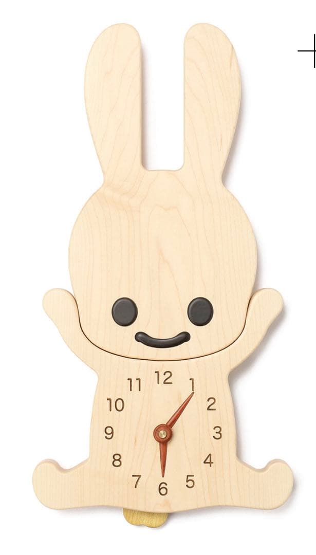新品！ 希少　レア　CUNE 6時6分　掛け時計風　インテリア　飾り　ウサギ Amazon.co.jp: Chovvy 掛け時計 壁掛け時計 ウサギ 兎柄 うさぎ 兎