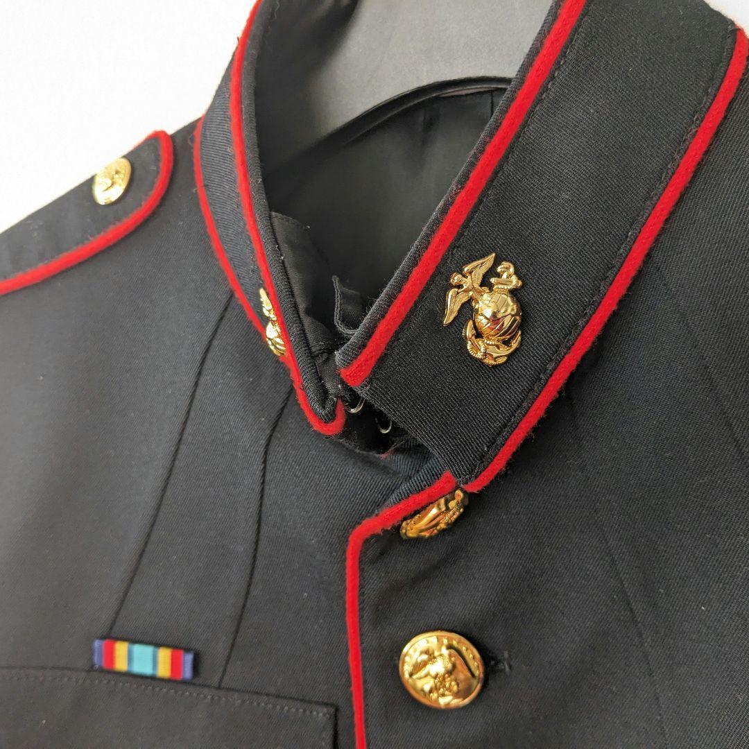 米軍 USMC ブルードレスジャケット ブルードレスパンツ 良品 ② - メルカリ
