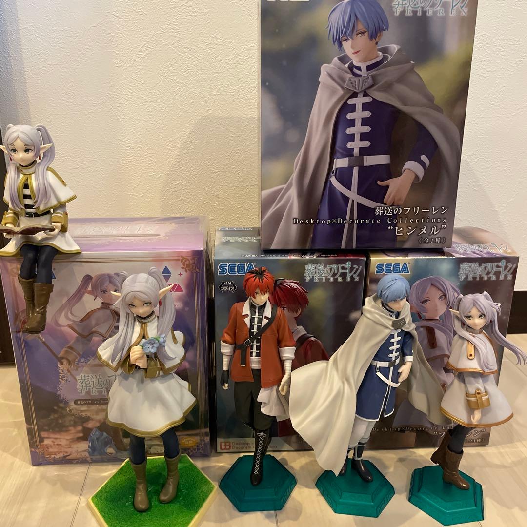 葬送のフリーレン フィギュア セット フリーレン ヒンメル シュタルク