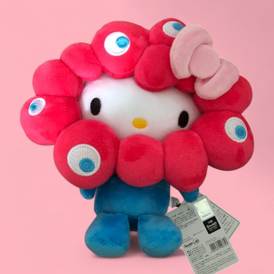 万博会場限定】ハローキティ ミャクミャクなりきりぬいぐるみ Mサイズ