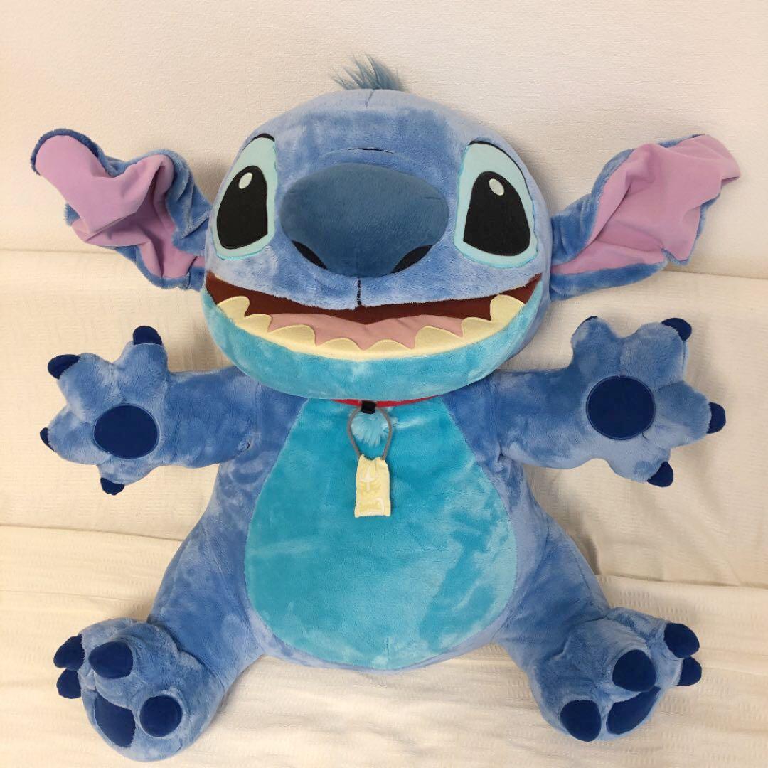 スティッチ BIGぬいぐるみ Dole懸賞当選品　レア ディズニー】【Bエンジェル】ディズニー スティッチ ならべてどーみぃ