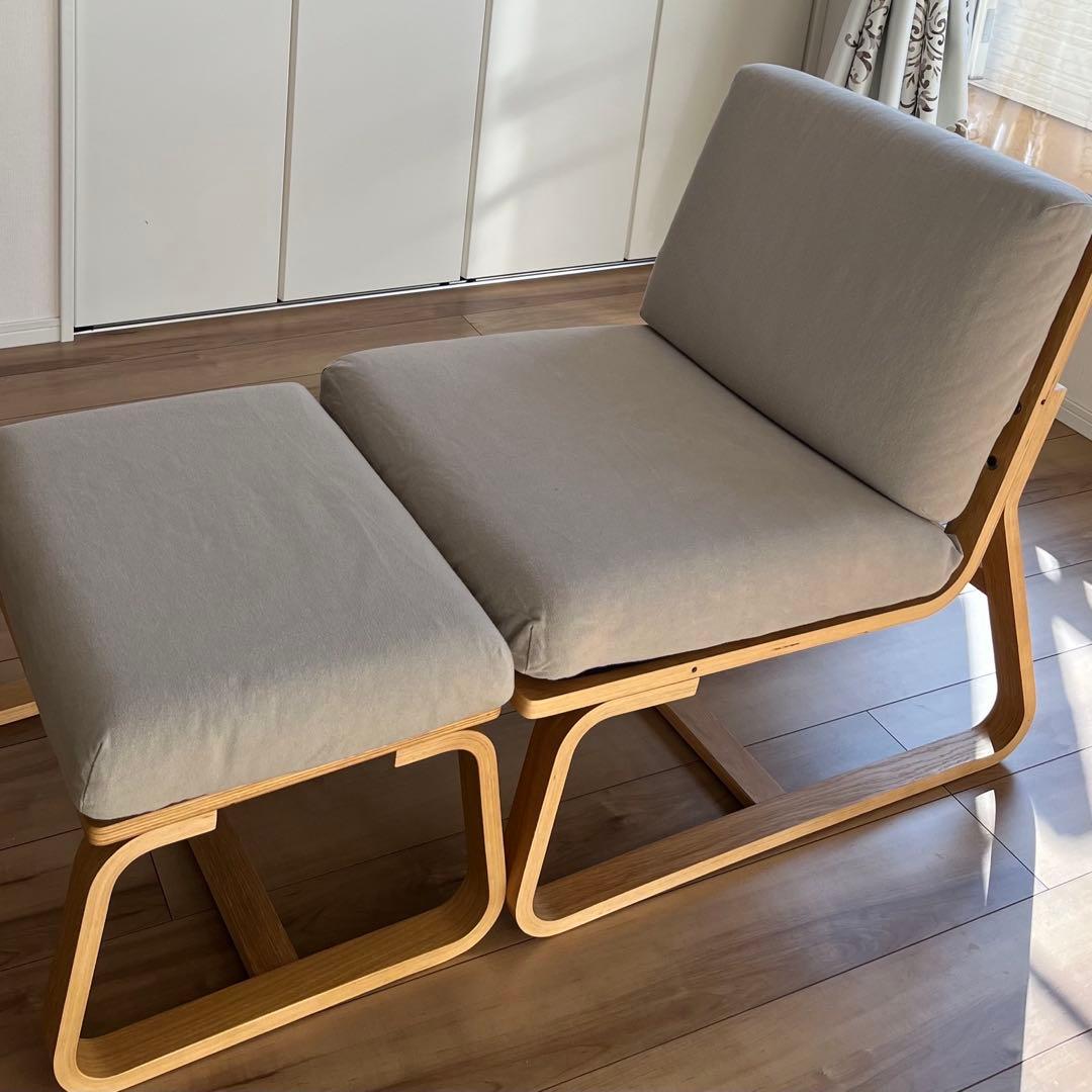 リビングでもダイニングでもつかえるソファーチェア•オーク材 リビングでもダイニングでもつかえるソファチェア・オーク材 | 無印良品